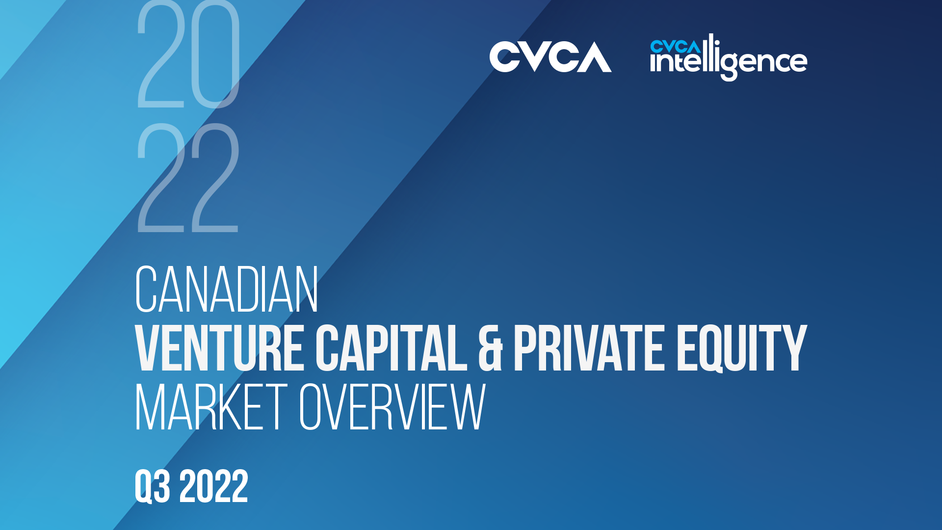 Q3 2022 - VC & PE Canadian Market Overview